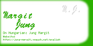 margit jung business card